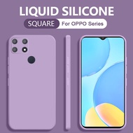 OPPO Reno 2 2F 3 4 5 7 8 8T 10 11 Pro Square Edge Camera Protection Soft Silicone Case