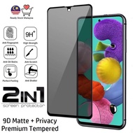 Huawei Honor 9D Matte Privacy Screen Protector Glass Y90 Y70 Y7A X7 X8 Nova 3 3i 7 9 SE 8c 8a Y6P Y8