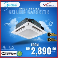 Midea Four-Way MCCD-CRDN8 Ceiling Cassette Inverter 2.0-5.0HP R32