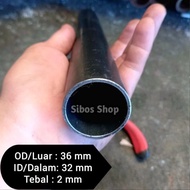 1.4 inch Seamless Iron Pipe | OD 36mm ID 32mm Thickness 2mm Length 120 cm to 200 cm