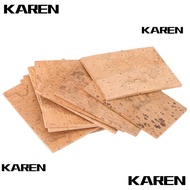 KAREN1 10pcs ​Sax Joint Cork Sheet​, ​Soft Cork Cork Sheet Kit​ Saxophone Neck Cork, ​Neck Joint Sea