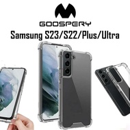Mercury/Goospery Samsung Galaxy S23/S23 Plus/S23 Ultra/S22/S22 Plus/S22+/S22 Ultra Super Protect Clear Phone Case