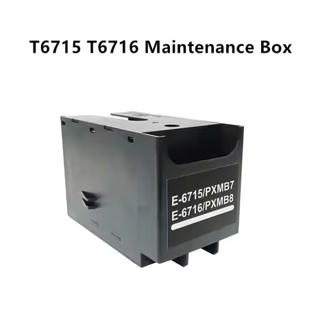 T6715 T6716 Maintenance Box For Epson WorkForce Pro C5790 M5299 M5799 ET-8700 WF-C529R C579R WF-C521