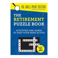 The Retirement Puzzle Book:Activities and Games to Keep Your Mind Active Sudoku Word Game Elderly Se