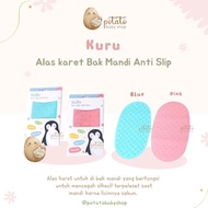 Kuru Baby Bath Mat - Anti-Slip Baby And Child Bath Rubber Mat