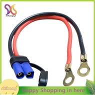 EC5 to O-Type Terminal Motorcycle Emergency  Wire High-Power 10AWG Line EC5 Male Female Plug Connect