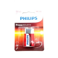 [GENUINE] Philips Batteries Battery 9V Longlife or Alkaline (smart tag etc.) 6F22 / 6LR61