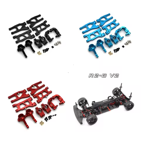 Metal accessories SNRC 1/10 R2 R2-G V2 R2-C V2 R3-G R3-C R3-PRO RC Front and rear lower tie rods C s