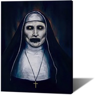 Horror Movie Poster Artwork The Conjuring Mystery Nun Canvas Wall Art Prints Painting Scary Posters 