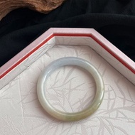 玲靛翡翠【天朗草青】細圓條翡翠手鐲