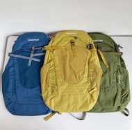 日本預訂 3色選 mont bell Japan first pack 20L 户外機能 防水 登山背包