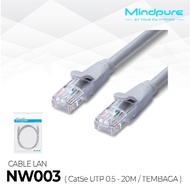 Mindpure NW003 UTP CAT5e LAN Cable 10m 10 m 10meter 10meter RJ45 CAT5 LAN CABLE CAT5 cooper