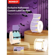 NIIMBOT B1/B21Pro/B31 Halloween Label Stickers Waterproof Oil-Resistant For All Saints' Day &