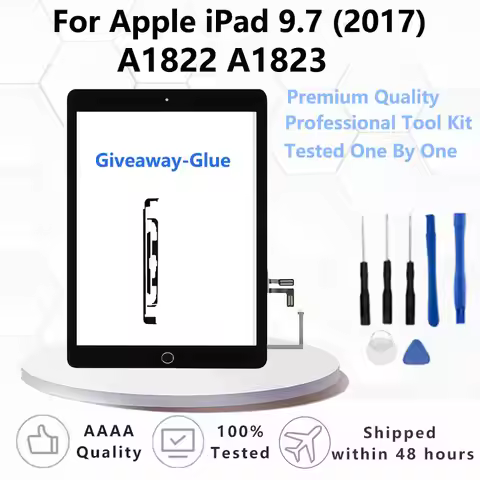 A1822 Touch Screen For iPad 5 2017 A1823 Touch Screen For iPad 5th Generation Touch panel Digitizer 