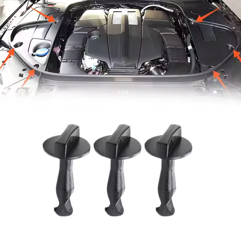 3/6x Spiral Spring Gasket For Mercedes S-class W222 Cabin Board Buckle S320 Cover Plate S400 Fixing