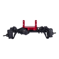 【SFF】-AR45P Portal Axle Servo Mount 4-Link Suspension for 1/10 RC Crawler Car SCX10 III Aluminium Al