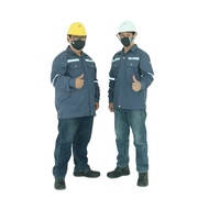 เสื้อช่าง ผ้าเวสปอย รุ่น JK-16 Maple Safety สีเทา
