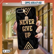 Matte Case With 3D Printing OPPO A5S / A7 / A12