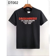 dsquared2 Men's Pure Cotton T-Shirt - Casual 2023 Summer Edition