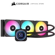 CORSAIR iCUE H150i ELITE LCD XT 360MM LIQUID CPU COOLER BLACK : CW-9060075-WW