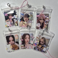 GANTUNGAN Keychain Kpop Keychain (Aespa Itzy Lesserafim Ive Illit New Jeans)