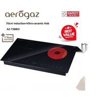 Aerogaz 70cm Induction + Vitro Ceramic Hob AZ-7388iV