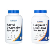 Nutricost L-Arginine & L-Citrulline, Acetyl L-Carnitine