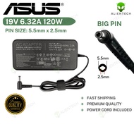120W Asus ROG Laptop Charger 19V 6.32A N73 N73S N73JW N73SM N73SV N75 N75S N75SF K550J