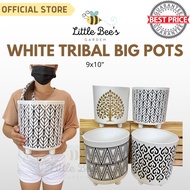 Tribal BIG Stylish Classy Printed Pots [Little Bee's Garden]