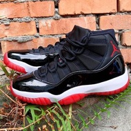 全新 NIKE AIR JORDAN 11 RETRO BRED AJ11 喬丹11代 2019 經典復刻 聖誕節 聖誕紅 黑紅配色 US9 27號 378037-061 SNK-M TP0_23 #