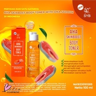 SYB Red Jelly Body Toner | Chocolate Toner | AHA Skinboost Body Toner 50ml / 100ml