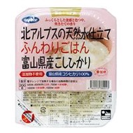 Fluffy Cooked Rice Toyama-grown Koshihikari Rice (200 g × 3-pack × 8 sets)