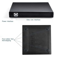 USB 2.0 External DVD Player CD Drive Mp3 Music Movies Portable Reader For Windows 7/ 8/ 10 Laptop