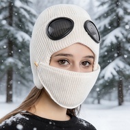 Multi-functional Cold Weather Beanie For Women All In 1 Protection Cold Weather Travel