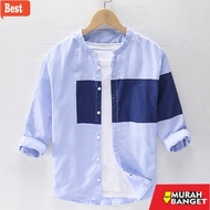 KEMEJA KATUN LATEST EID SHIRTS FOR MEN!!! Oswlad Men's Shirt - Men's Long Sleeve Shirt - Men's Long 