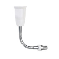 1pcs  AC250V E14 to E27 Flexible Extend Bulb Base Lamp Extension Adapter Screw Holder Socket Convert