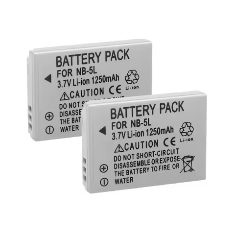 1500mAh NB-5L Bateria NB 5L NB5L Camera Battery For Canon Powershot S110 SX200 SX210 SX220 SX230 IS 