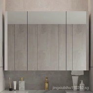 [Brand] space aluminum mirror cabinet bathroom wall-mounted storage cabinet aluminum alloy mirror box all aluminum bathroom bathroom cabinet