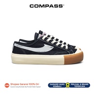 Compass Gazelle Low Black Gum Silver