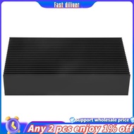 In stoick-Aluminum Large Heatsink 4.72 x 2.72 x 1.06 Inch /120 x 69 x 27 mm Heat Sink Cooling Black 