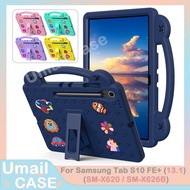Kids Safe Shockproof Case For Samsung Tab S10 FE+ 5G 2025 13.1inch S10 FE Plus X620 X626B Eva Handle