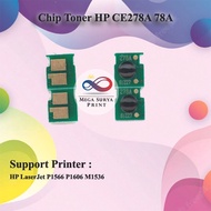 Chip Toner hp CE278A 78A 278a