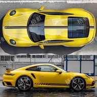 Suitable for Porsche 911 Car Stickers Garland Carrera Targa Turbo Modified Decorative Cover Side Ski