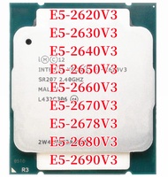 Xeon E5-2620V3 E5 2620V3 2630V3 2640V3 2650V3 2660V3 2670V3 2678V3 2680V3 2690V3 Six-Core Twelve-Thread CPU Processor