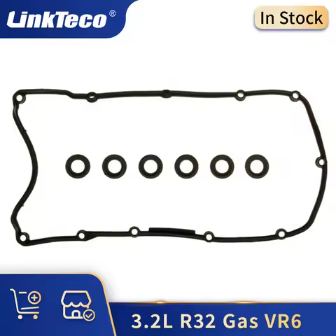 Engine Parts Valve Cover Gasket Set Fit 3.2 L Gas VR6 V6 For 03-10 AUDI A3 8P1 8PA TT 8J3 8J9 VW EOS