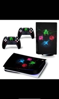 Ps5 PlayStation 5 skin glowing