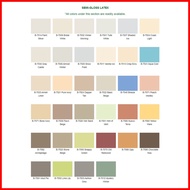 § ⚽︎ ☋ BOYSEN PERMACOAT LATEX PAINT COLOR SERIES APRICOT WHITE (B-7516)