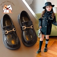Kids Shoes for kids girl style Flat shoes for Kids School Black Shoes Fashion Doll Shoes