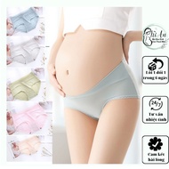 Ki an 9090 maternity underwear with diagonal waistband, breathable, antibacterial, 4-way stretch, no