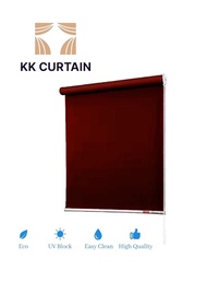 kk curtain Blackout (Semi Blackout) - Premium Roller Blind/ Semi-Blackout Blind/ Roller Blind/ Curt